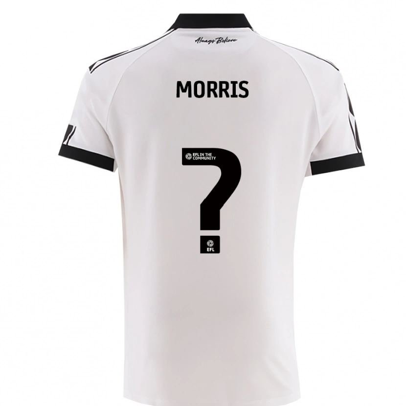 Danxen Kid Matt Morris #0 White Black Away Jersey 2025/26 T-Shirt