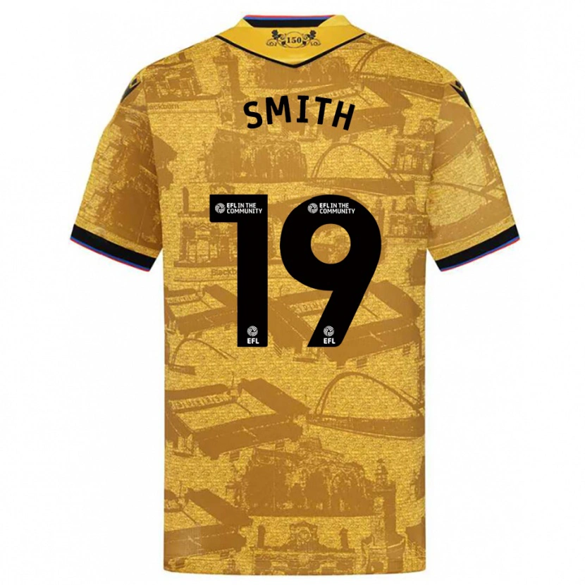 Danxen Kid Evie Smith #19 Gold Black Away Jersey 2025/26 T-Shirt