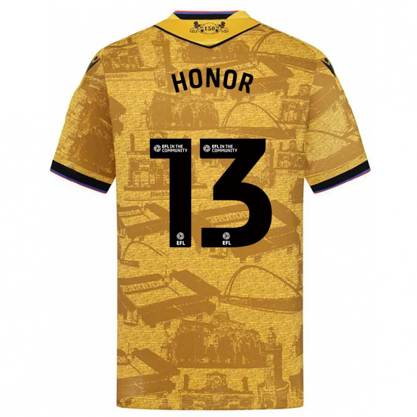 Danxen Kid Solomon Honor #13 Gold Black Away Jersey 2025/26 T-Shirt