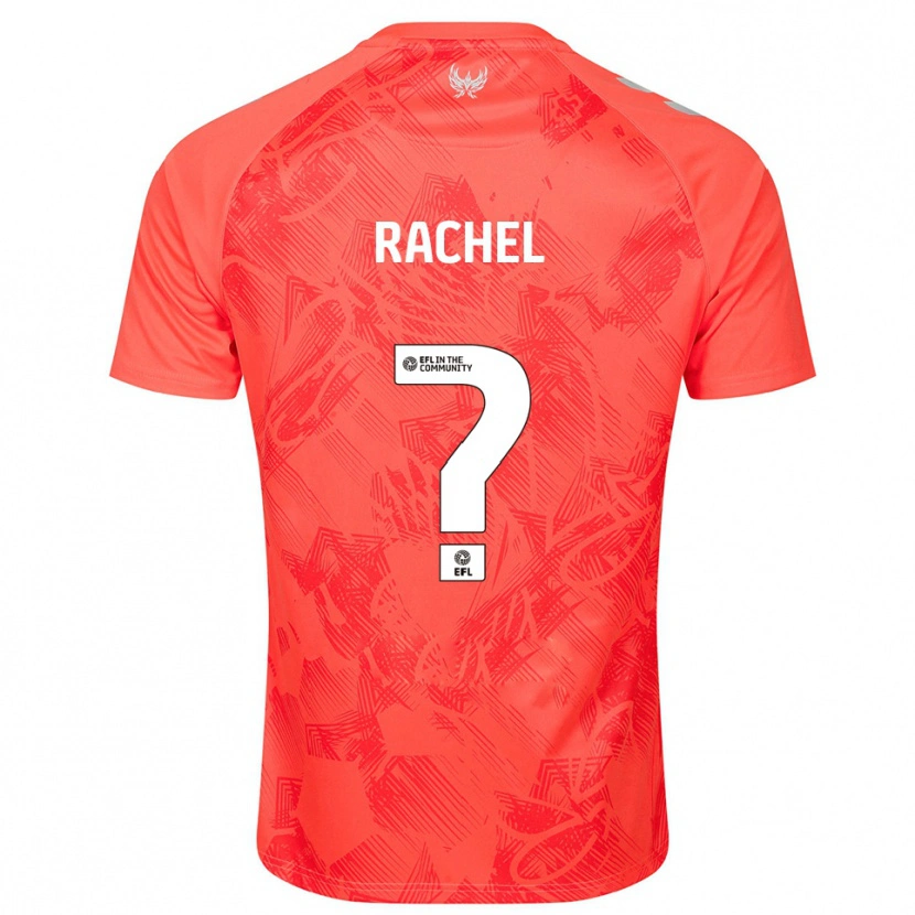 Danxen Kid Daniel Rachel #0 Orange White Away Jersey 2025/26 T-Shirt