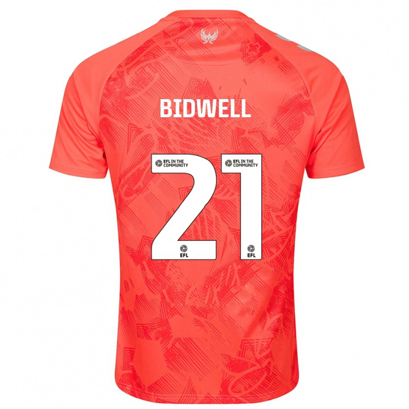 Danxen Kid Jake Bidwell #21 Orange White Away Jersey 2025/26 T-Shirt
