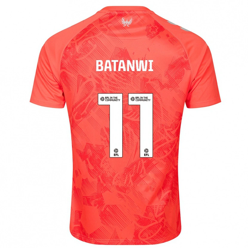 Danxen Kid Tristen Batanwi #11 Orange White Away Jersey 2025/26 T-Shirt