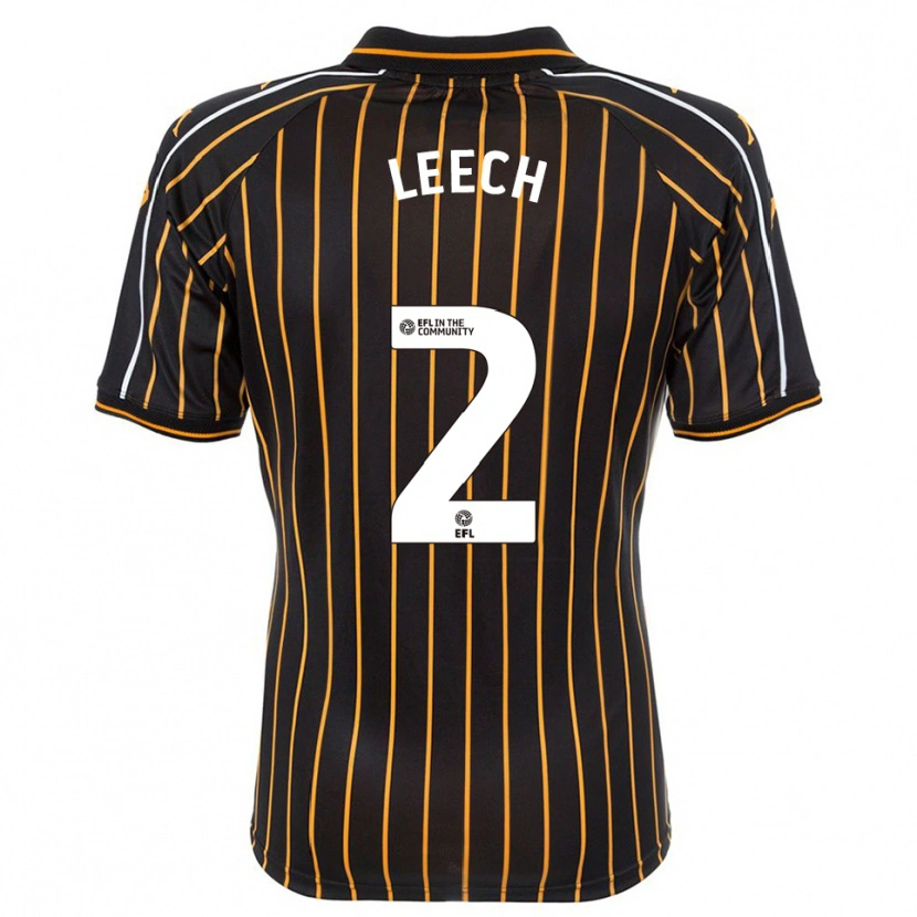 Danxen Kid Rory Leech #2 White Black Away Jersey 2025/26 T-Shirt