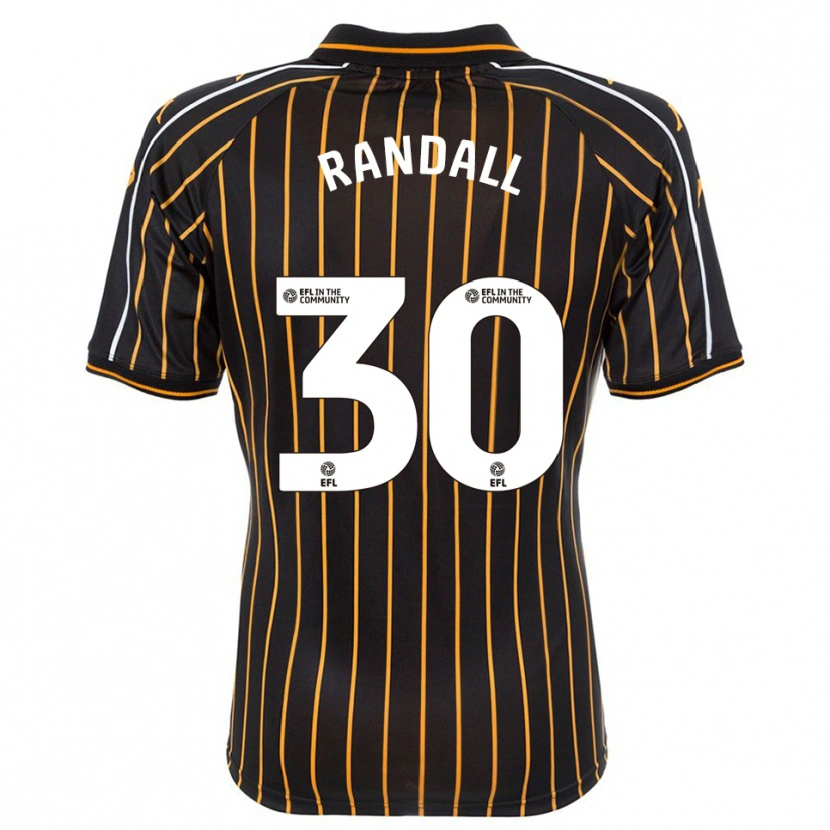 Danxen Kid Jennifer Randall #30 White Black Away Jersey 2025/26 T-Shirt