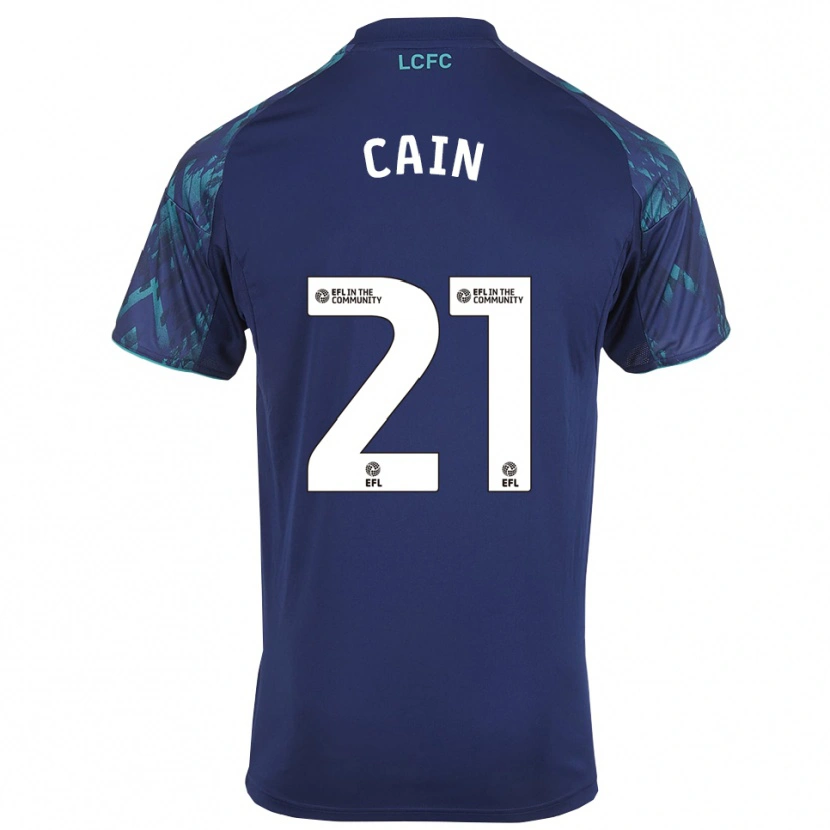 Danxen Kid Hannah Cain #21 Navy Green White Away Jersey 2025/26 T-Shirt