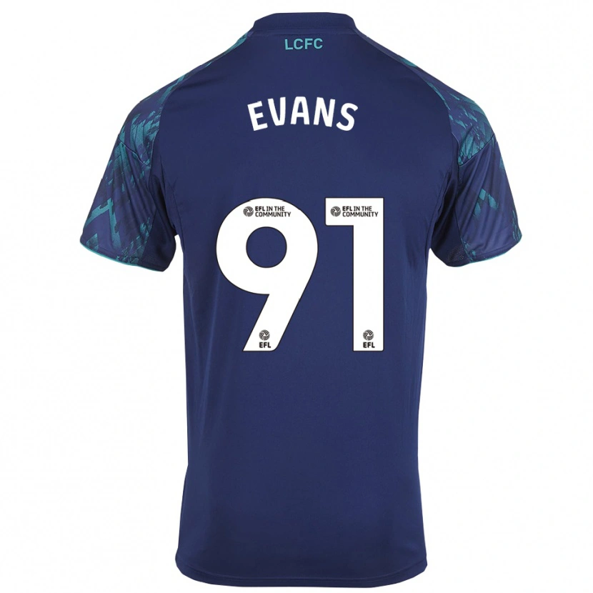 Danxen Kid Jake Evans #91 Navy Green White Away Jersey 2025/26 T-Shirt