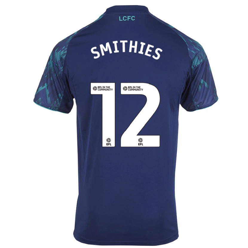 Danxen Kid Alex Smithies #12 Navy Green White Away Jersey 2025/26 T-Shirt