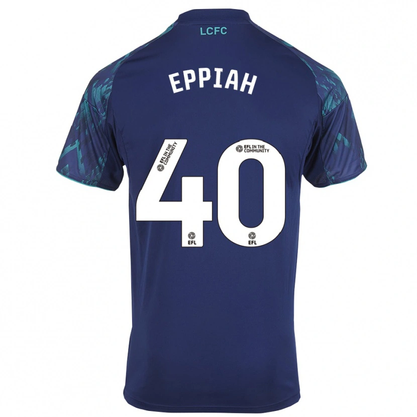 Danxen Kid Josh Eppiah #40 Navy Green White Away Jersey 2025/26 T-Shirt