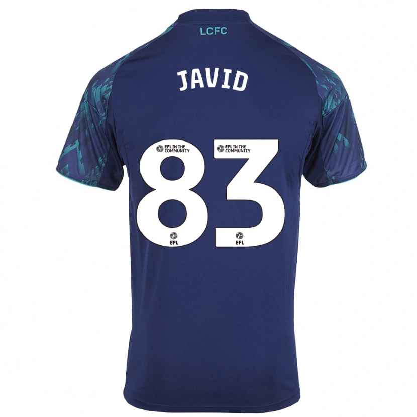 Danxen Kid Abdullah Javid #83 Navy Green White Away Jersey 2025/26 T-Shirt