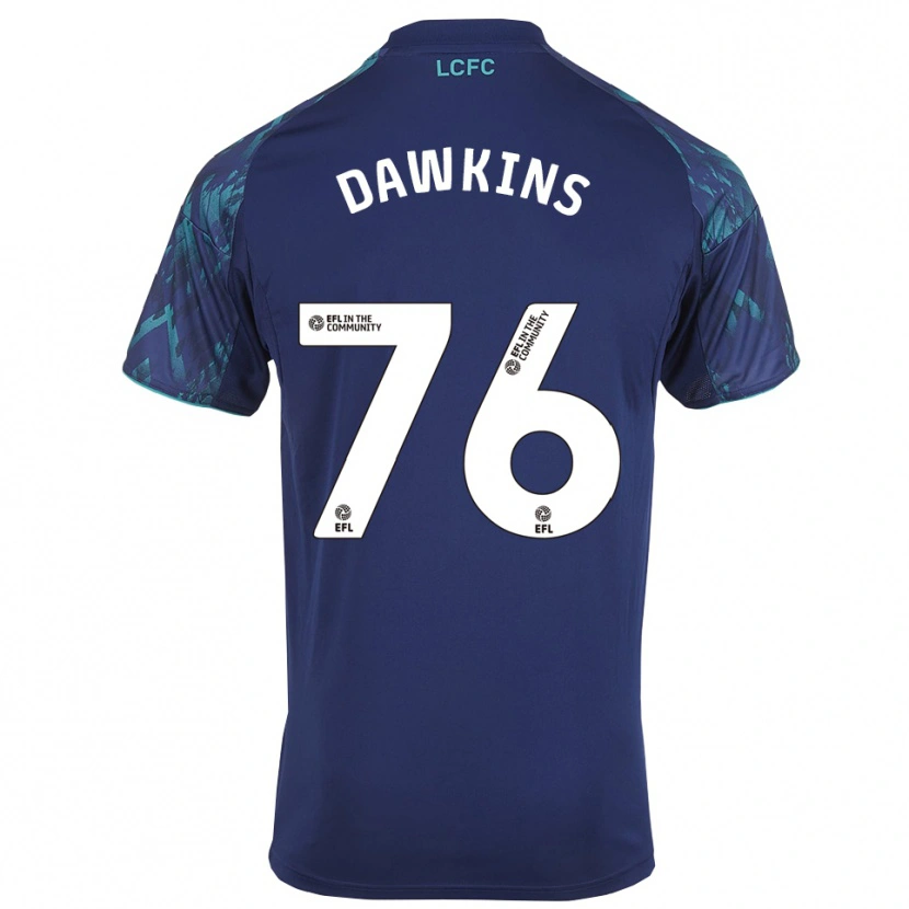 Danxen Kid Kartell Dawkins #76 Navy Green White Away Jersey 2025/26 T-Shirt
