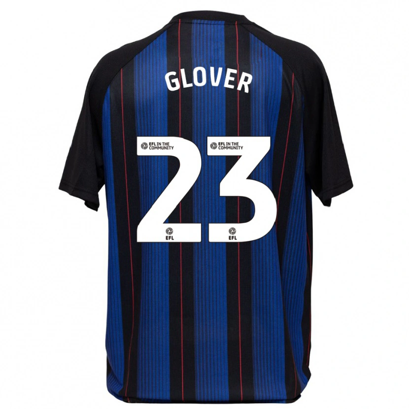 Danxen Kid Tom Glover #23 Blue Black Away Jersey 2025/26 T-Shirt