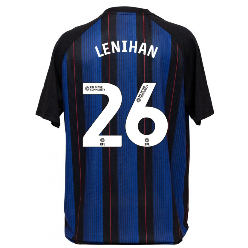 Danxen Kid Darragh Lenihan #26 Blue Black Away Jersey 2025/26 T-Shirt