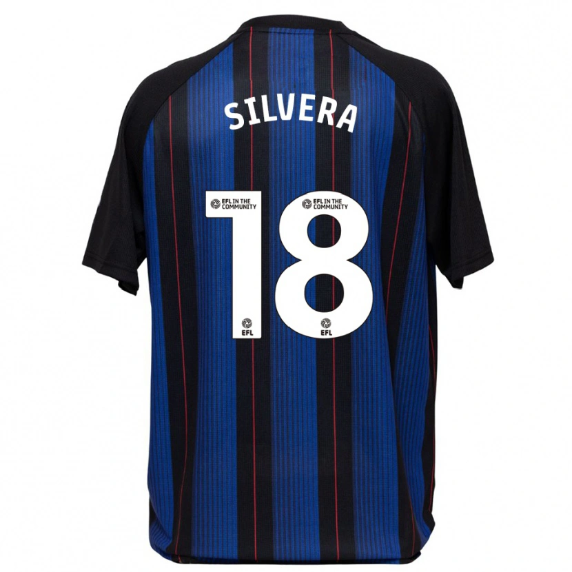 Danxen Kid Sam Silvera #18 Blue Black Away Jersey 2025/26 T-Shirt