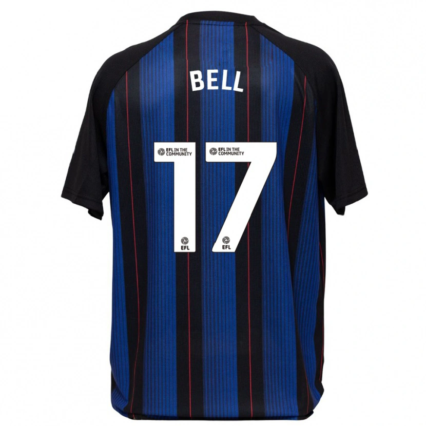 Danxen Kid Millie Bell #17 Blue Black Away Jersey 2025/26 T-Shirt