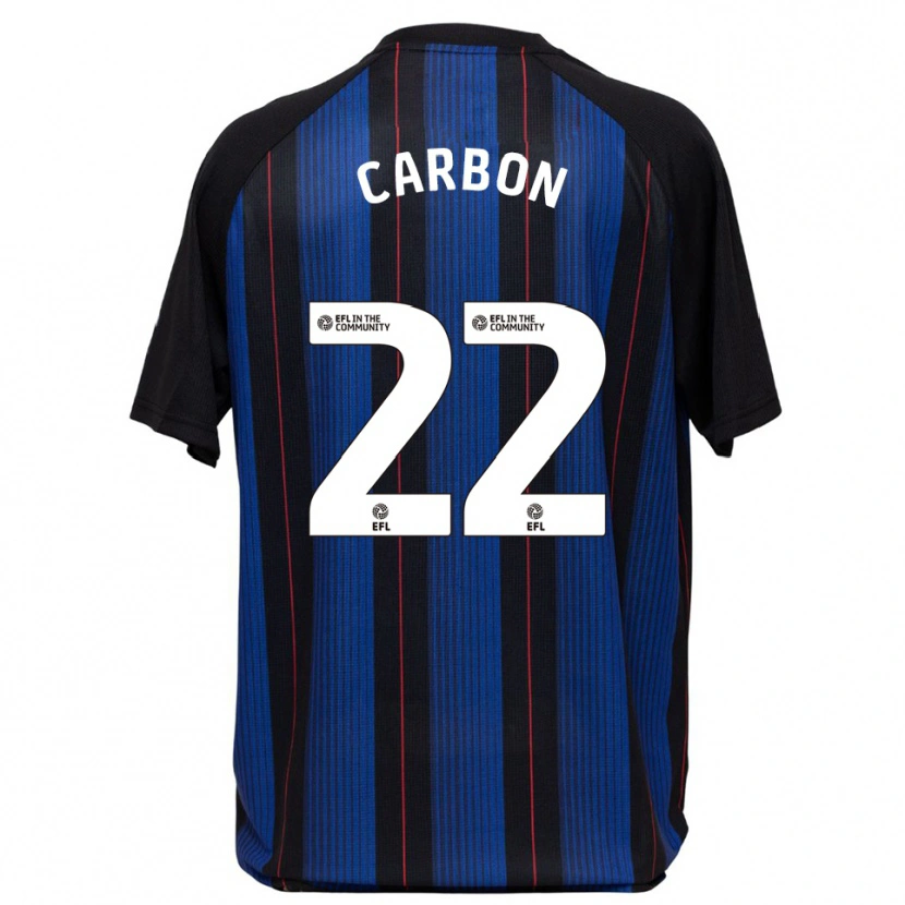 Danxen Kid Jayden Carbon #22 Blue Black Away Jersey 2025/26 T-Shirt