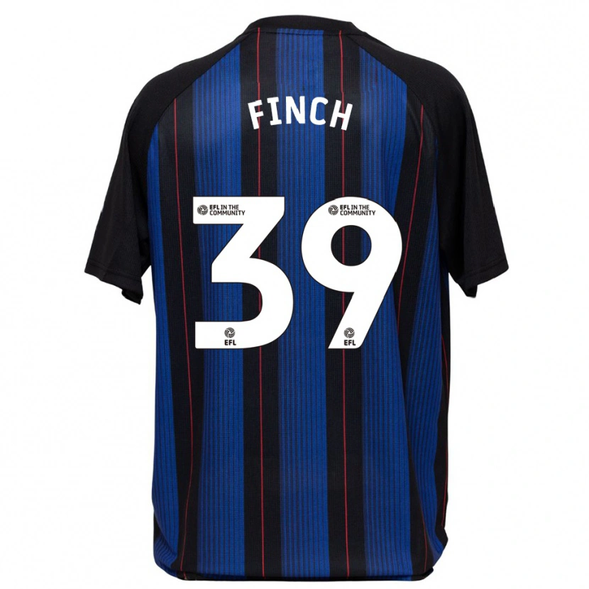 Danxen Kid Sonny Finch #39 Blue Black Away Jersey 2025/26 T-Shirt