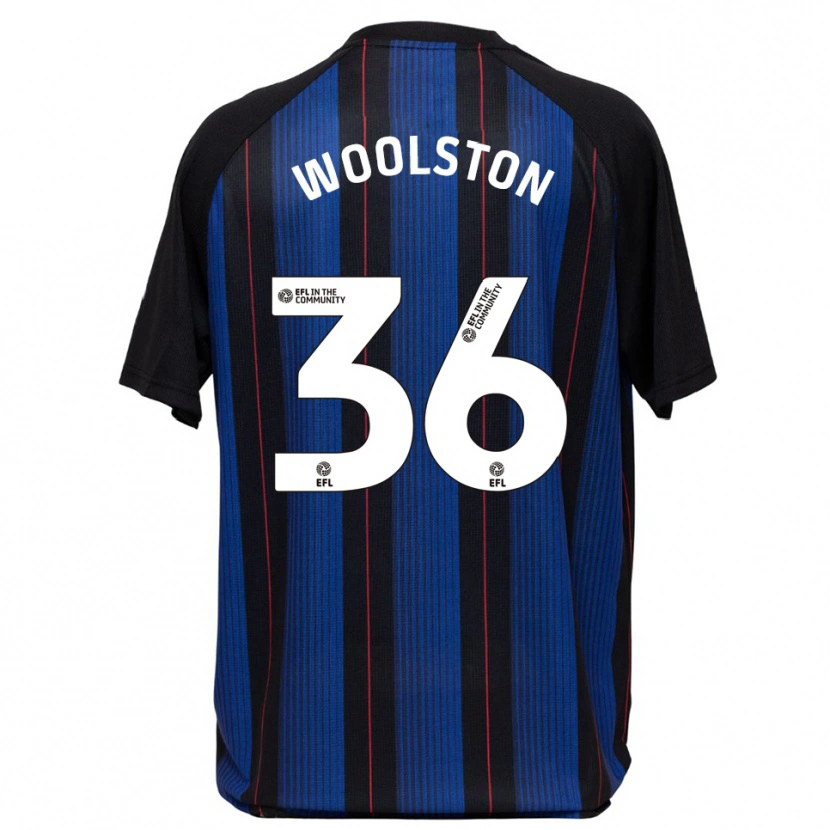 Danxen Kid Luke Woolston #36 Blue Black Away Jersey 2025/26 T-Shirt