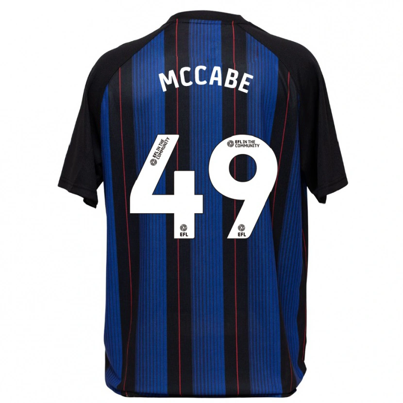 Danxen Kid Law Mccabe #49 Blue Black Away Jersey 2025/26 T-Shirt