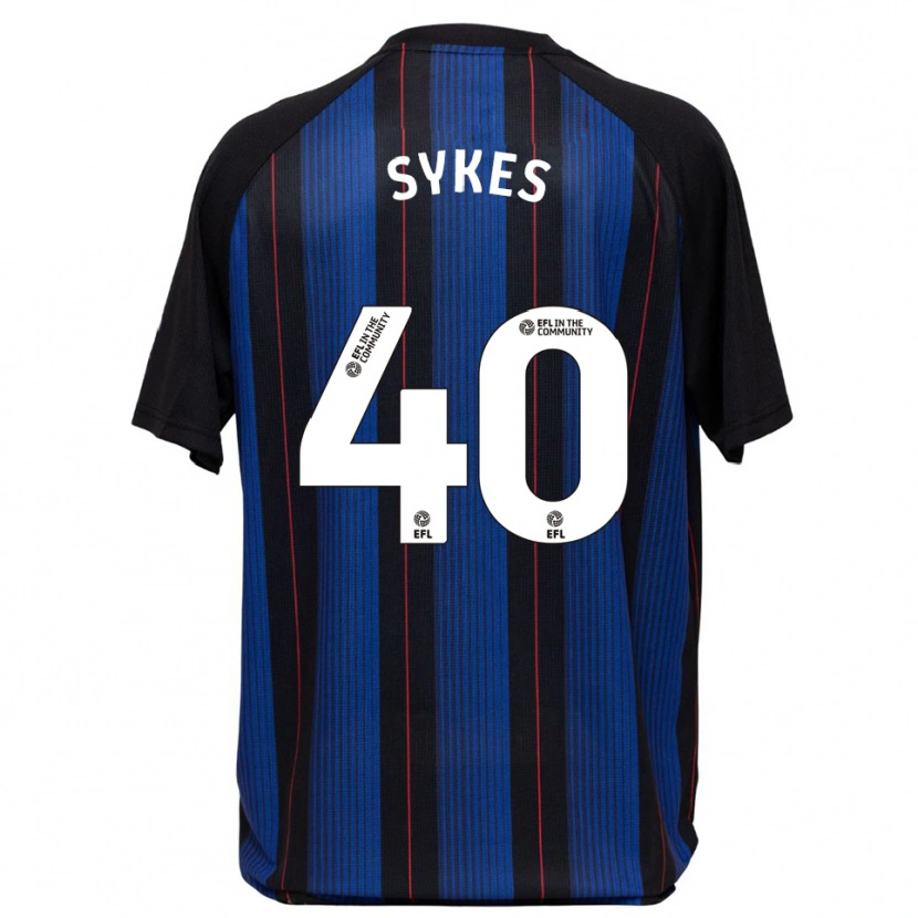 Danxen Kid Cain Sykes #40 Blue Black Away Jersey 2025/26 T-Shirt