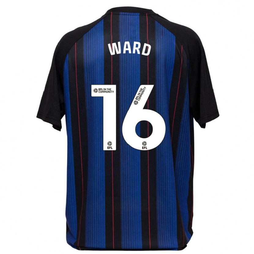 Danxen Kid Francesca Ward #16 Blue Black Away Jersey 2025/26 T-Shirt