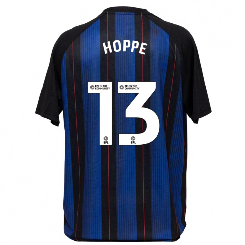 Danxen Kid Matthew Hoppe #13 Blue Black Away Jersey 2025/26 T-Shirt