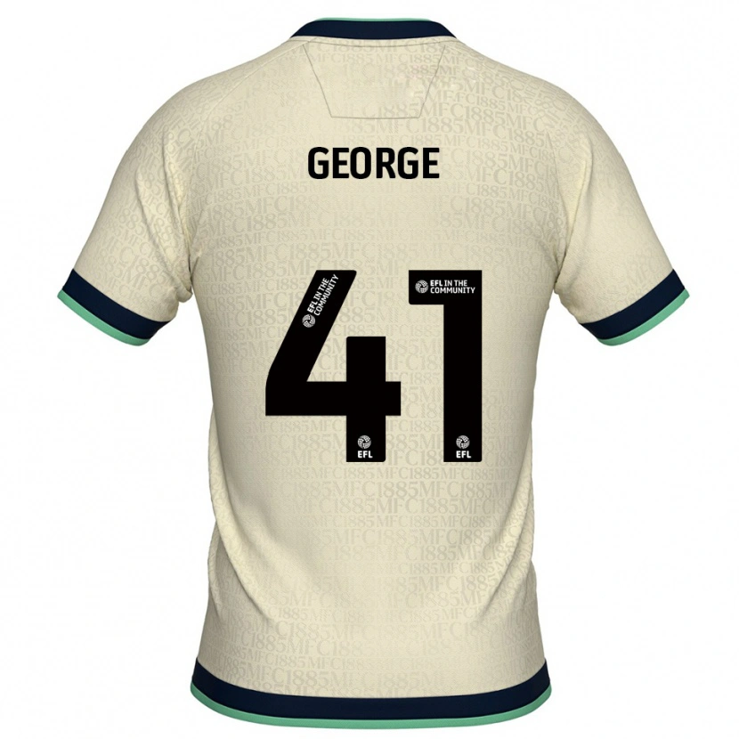 Danxen Kid George Evans #41 Champagne Navy Away Jersey 2025/26 T-Shirt