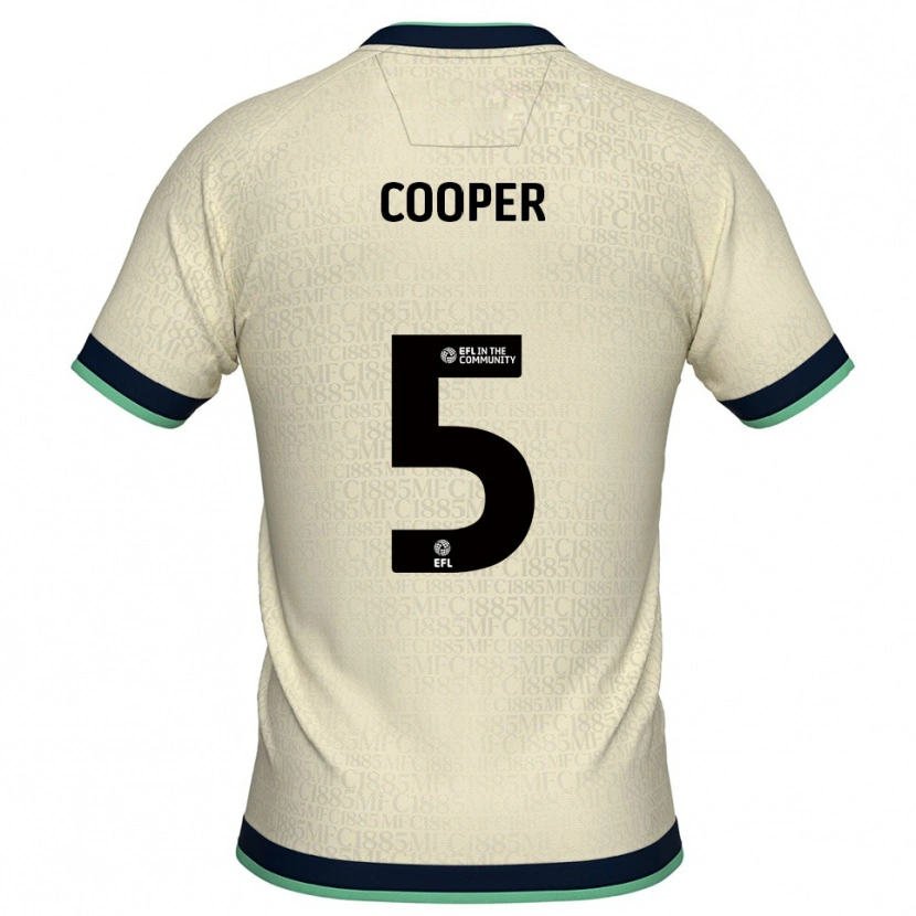 Danxen Kid Jake Cooper #5 Champagne Navy Away Jersey 2025/26 T-Shirt