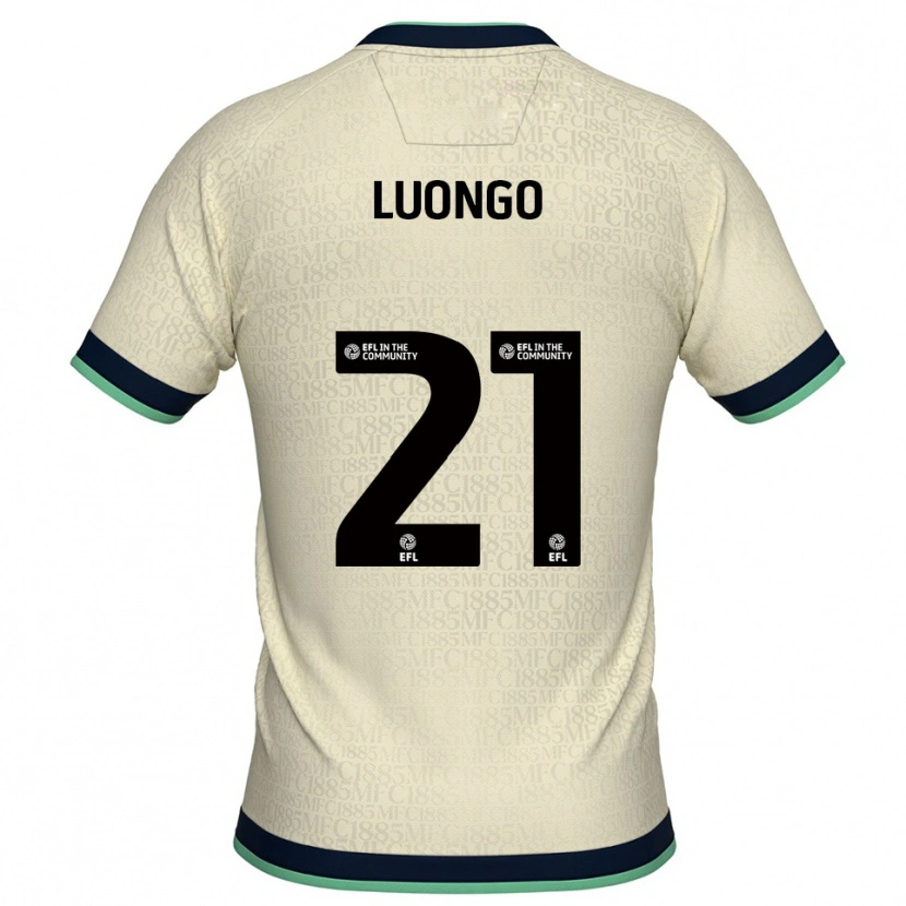 Danxen Kid Massimo Luongo #21 Champagne Navy Away Jersey 2025/26 T-Shirt