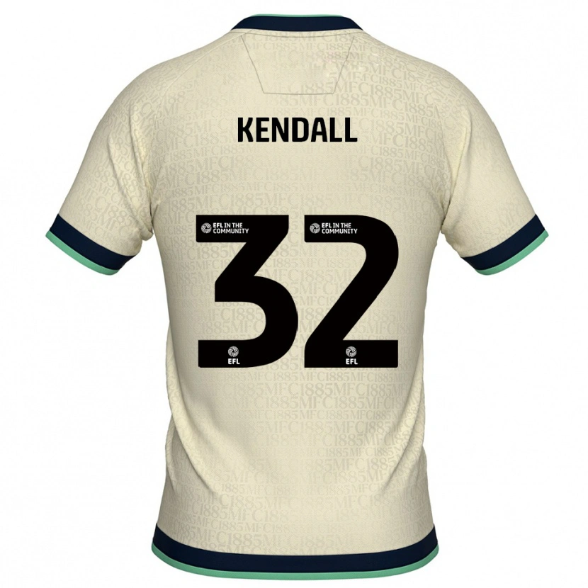 Danxen Kid Sheldon Kendall #32 Champagne Navy Away Jersey 2025/26 T-Shirt