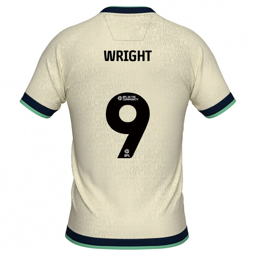 Danxen Kid William Wright #9 Champagne Navy Away Jersey 2025/26 T-Shirt