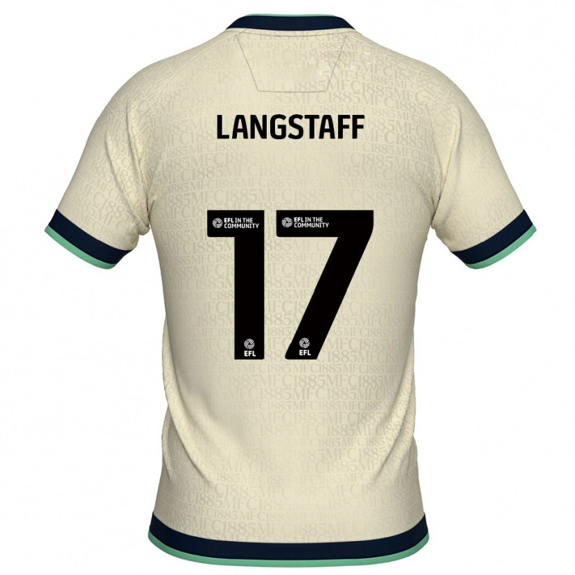 Danxen Kid Macaulay Langstaff #17 Champagne Navy Away Jersey 2025/26 T-Shirt