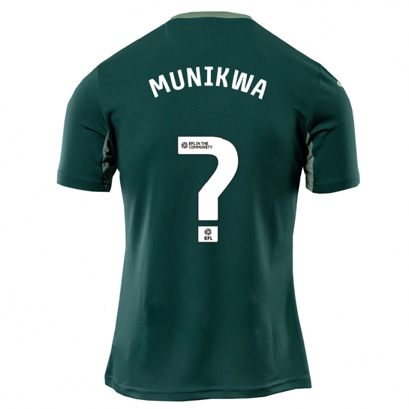 Danxen Kid Jayden Munikwa #0 Green White Purple Away Jersey 2025/26 T-Shirt