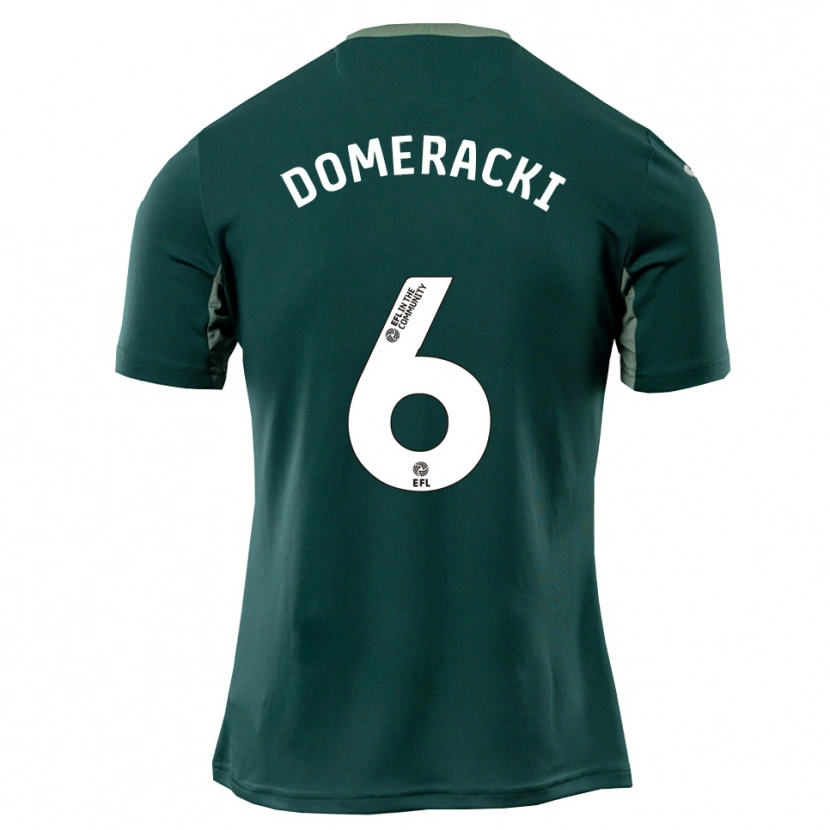 Danxen Kid Alan Domeracki #6 Green White Purple Away Jersey 2025/26 T-Shirt