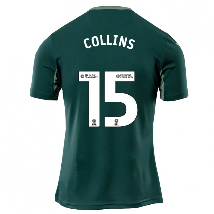 Danxen Kid Hugo Collins #15 Green White Purple Away Jersey 2025/26 T-Shirt
