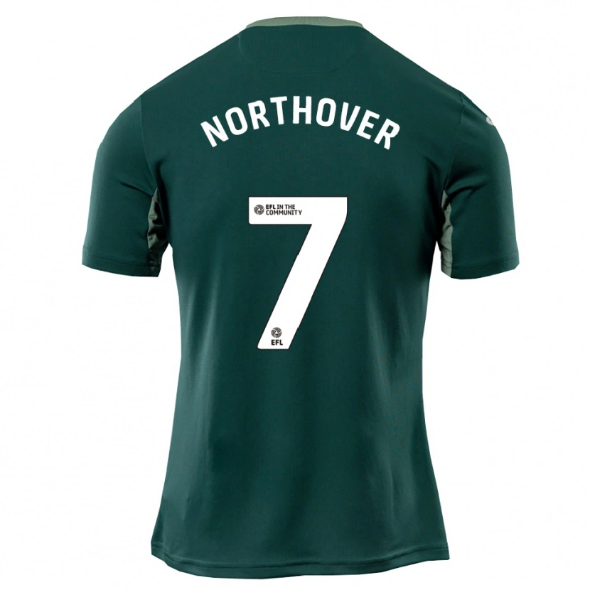 Danxen Kid Foden Northover #7 Green White Purple Away Jersey 2025/26 T-Shirt