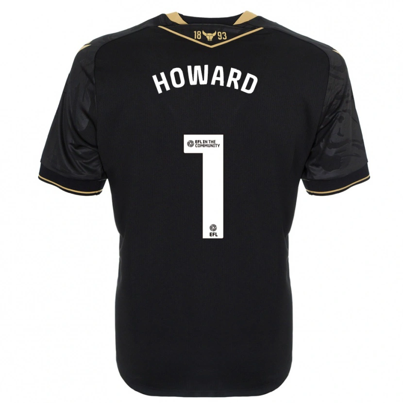 Danxen Kid Beth Howard #1 Black Gold Away Jersey 2025/26 T-Shirt