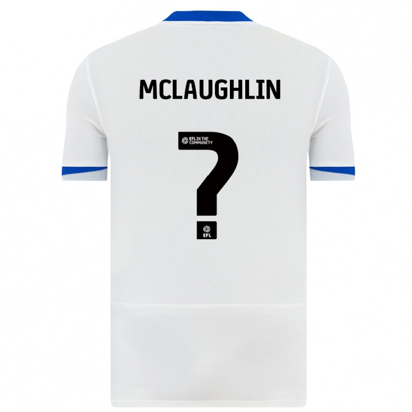 Danxen Kid Erin Mclaughlin #0 White Black Away Jersey 2025/26 T-Shirt