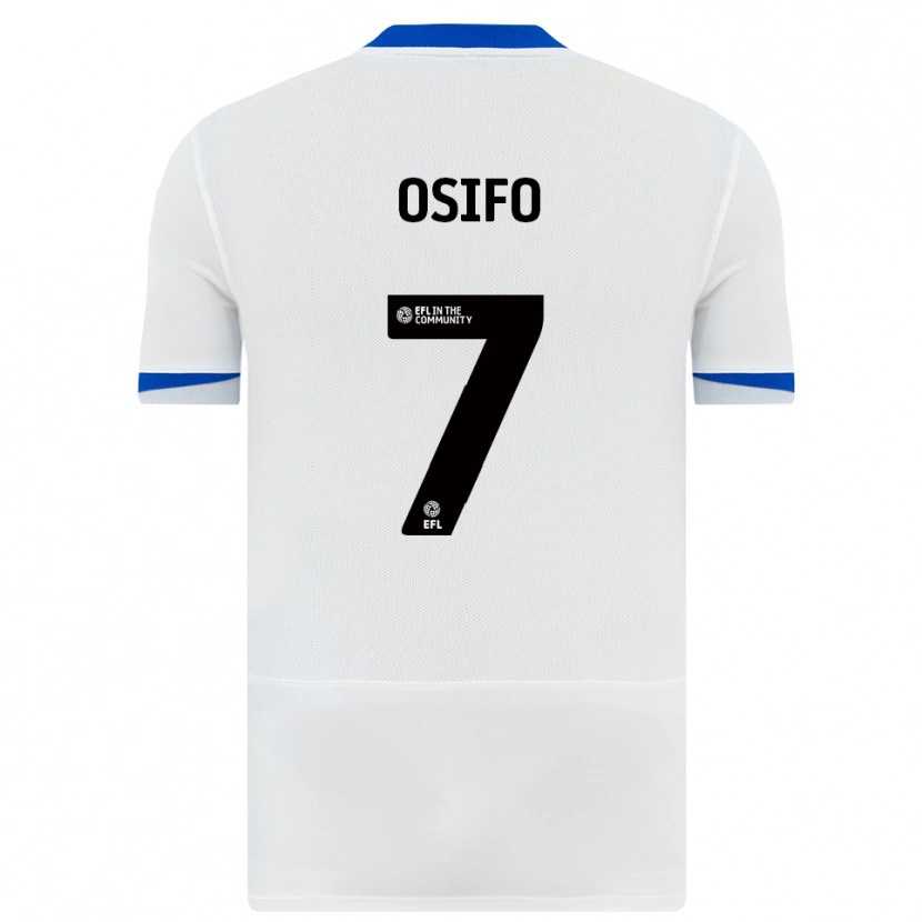 Danxen Kid Jermaine Osifo #7 White Black Away Jersey 2025/26 T-Shirt