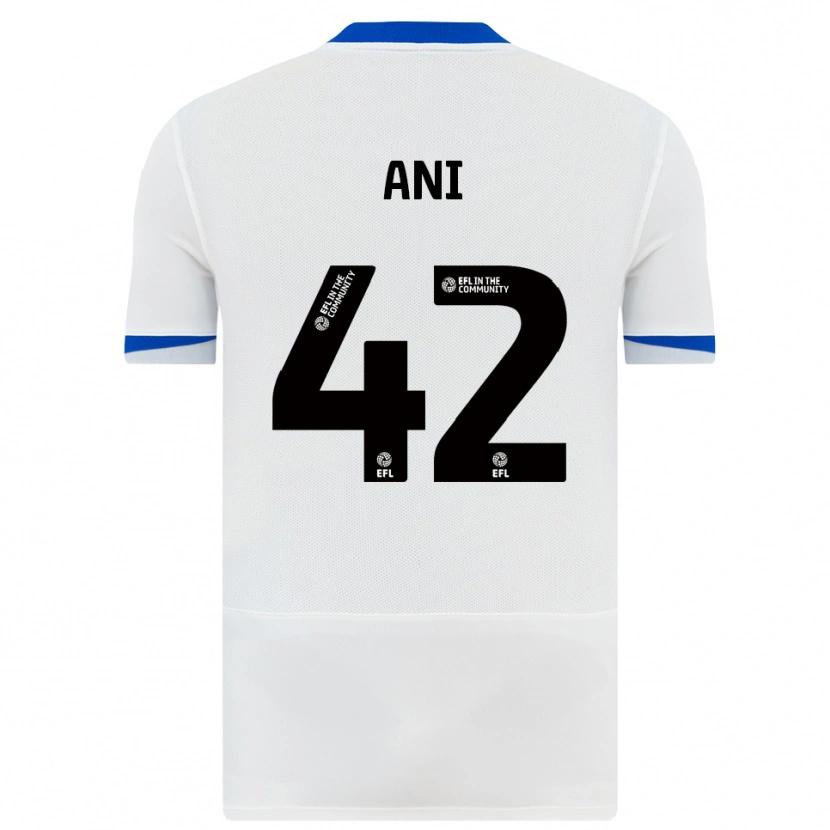Danxen Kid Michael Ani #42 White Black Away Jersey 2025/26 T-Shirt