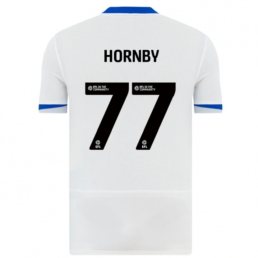 Danxen Kid Megan Hornby #77 White Black Away Jersey 2025/26 T-Shirt