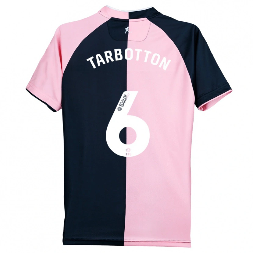 Danxen Kid Teddy Tarbotton #6 Pink Black Away Jersey 2025/26 T-Shirt