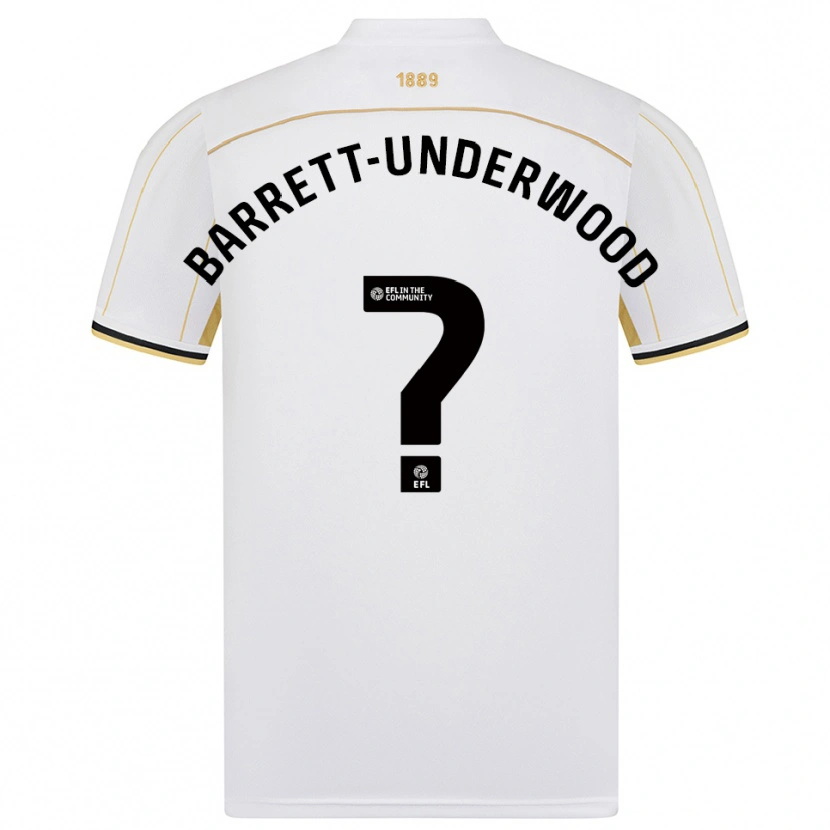 Danxen Kid Keehan Barret-Underwood #0 White Gold Away Jersey 2025/26 T-Shirt