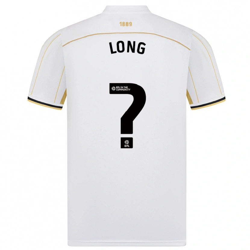 Danxen Kid Jaye Long #0 White Gold Away Jersey 2025/26 T-Shirt