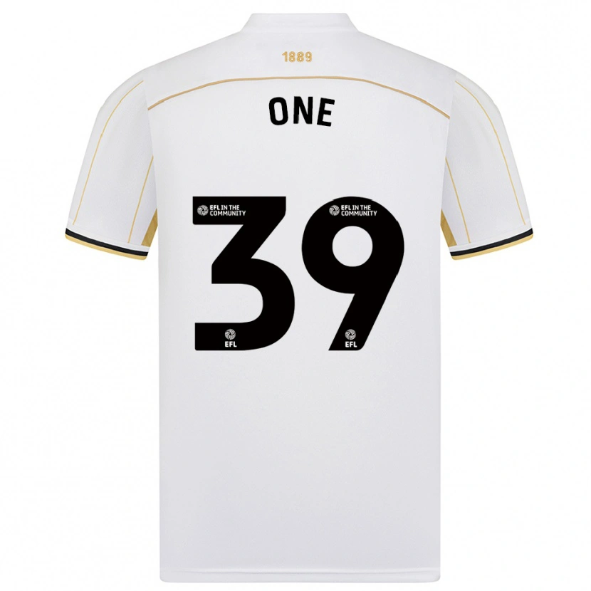 Danxen Kid Ryan Oné #39 White Gold Away Jersey 2025/26 T-Shirt