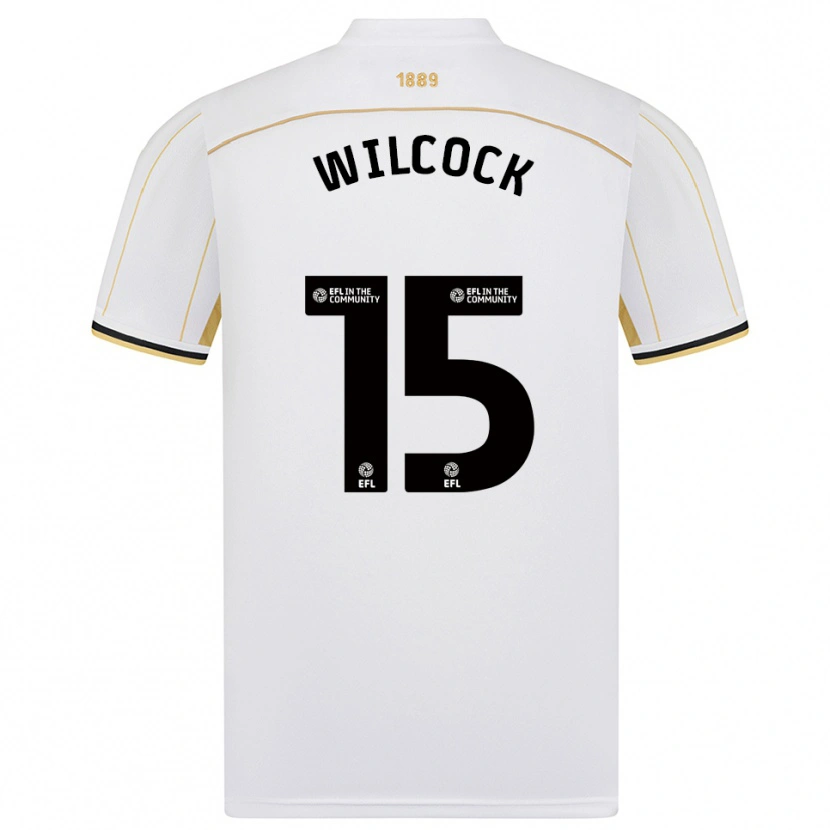 Danxen Kid Tamara Wilcock #15 White Gold Away Jersey 2025/26 T-Shirt