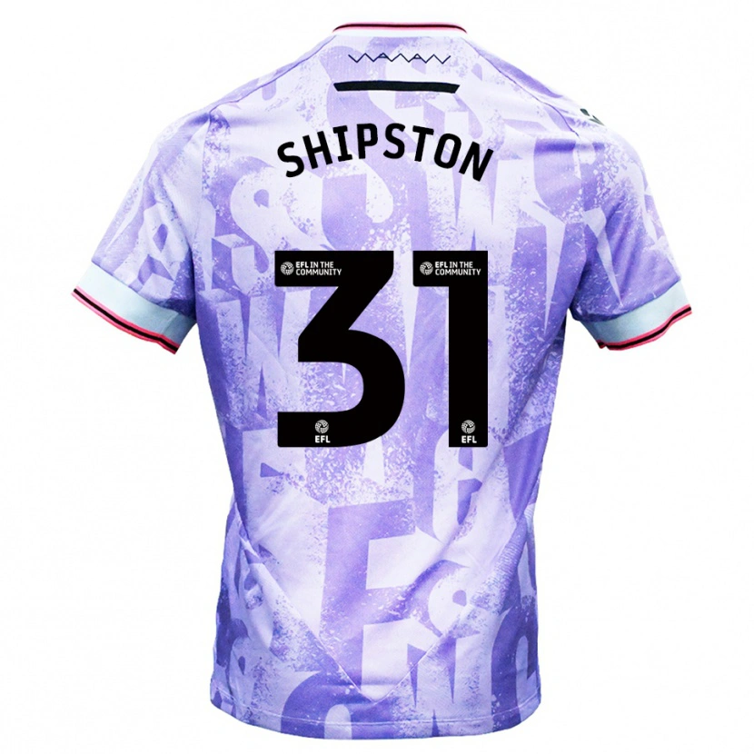 Danxen Kid Rio Shipston #31 Lilac White Away Jersey 2025/26 T-Shirt