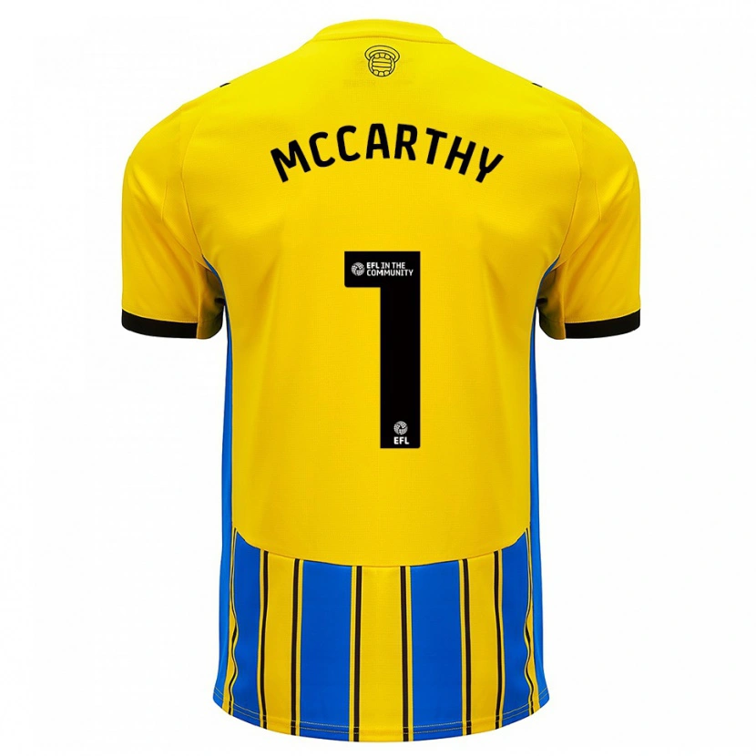 Danxen Kid Alex Mccarthy #1 Blue Yellow Away Jersey 2025/26 T-Shirt