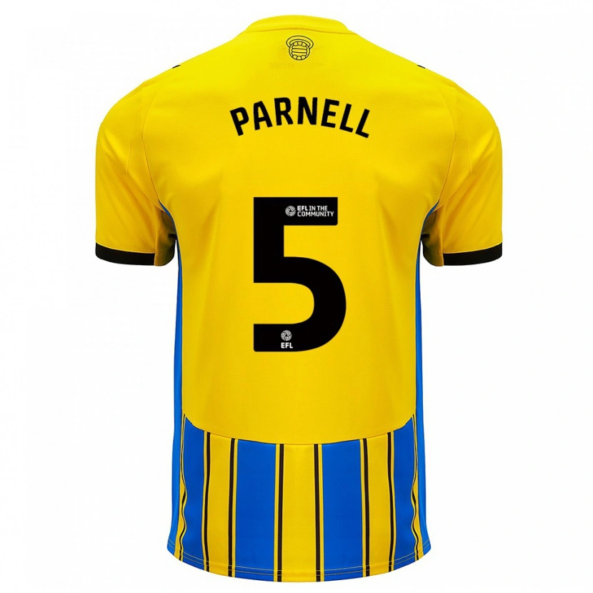 Danxen Kid Rosanna Parnell #5 Blue Yellow Away Jersey 2025/26 T-Shirt