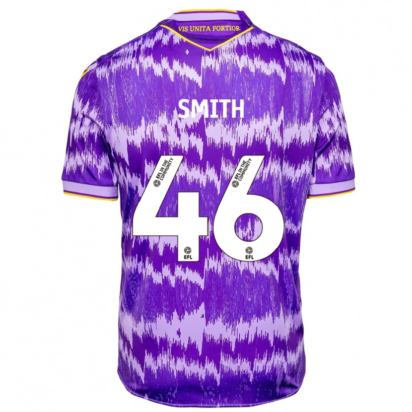 Danxen Kid William Smith #46 Purple Yellow Away Jersey 2025/26 T-Shirt