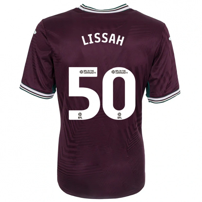 Danxen Kid Filip Lissah #50 Rust Red White Away Jersey 2025/26 T-Shirt